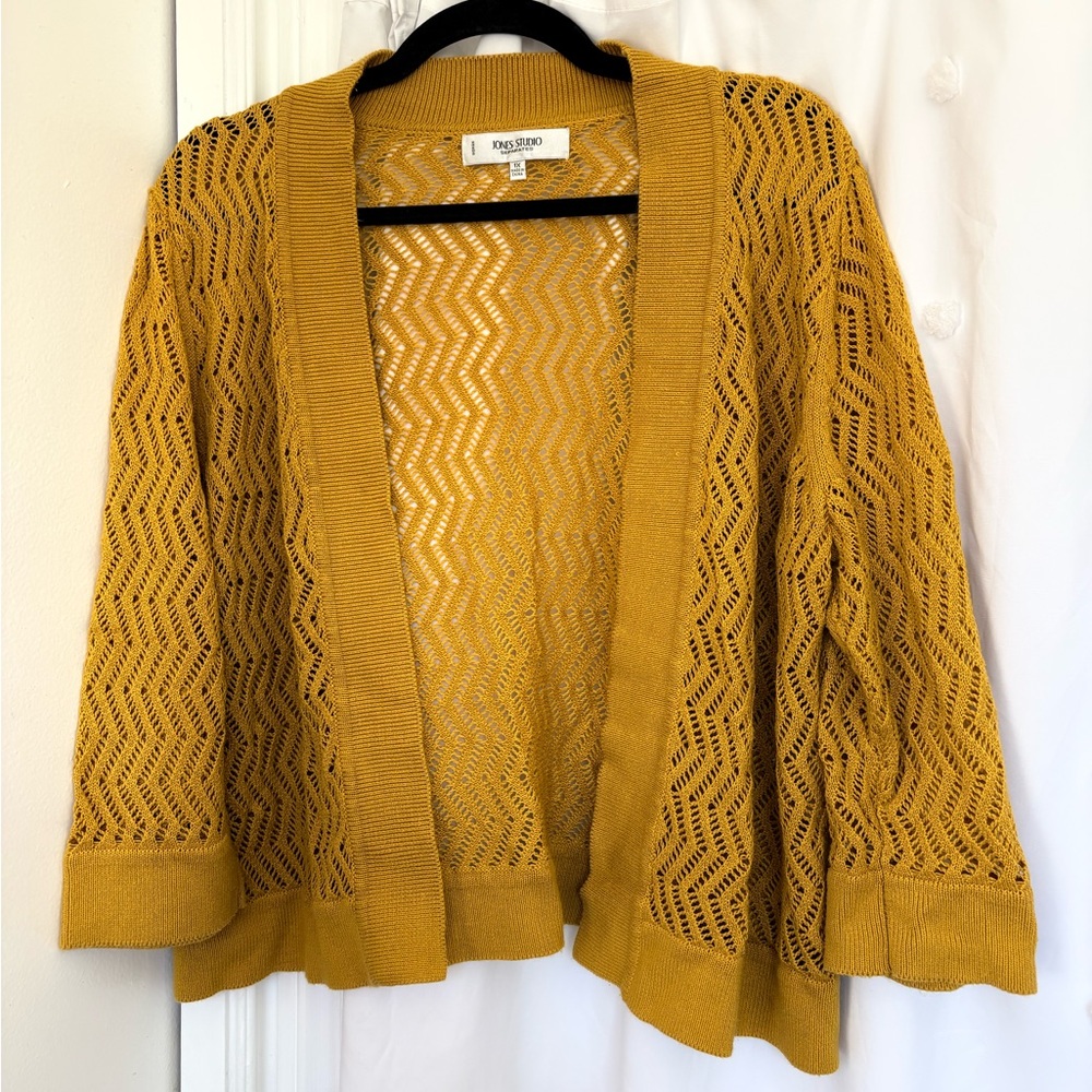 Jones 1x Goldenrod Cardigan